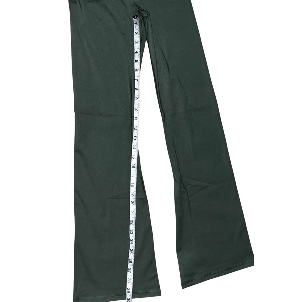 Aerie The Everything Super Leggings Size M Womens Olive Green Mid Rise - Picture 7 of 14